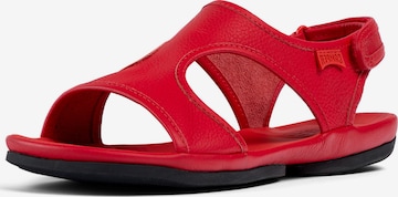CAMPER Strap Sandals ' Right Nina ' in Red: front