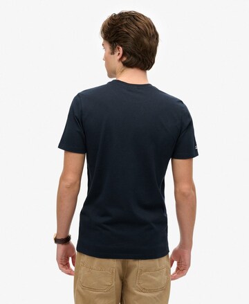 Superdry Shirt 'City' in Blue
