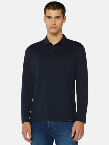 Boggi Milano Shirt in Blauw: voorkant