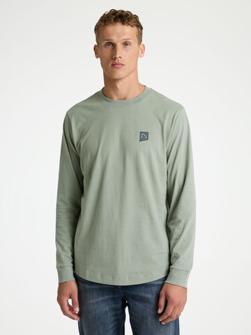 T-Shirt 'Brody' CHASIN' en vert : devant