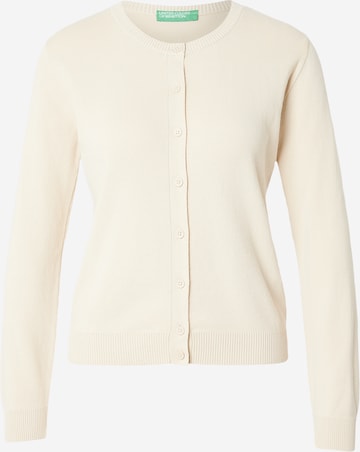 UNITED COLORS OF BENETTONKardigan - bež boja: prednji dio