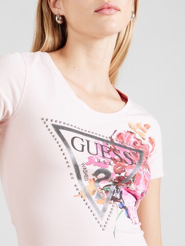 GUESS Shirts 'PEONY' i pink