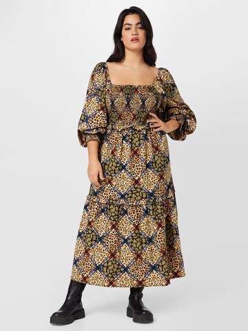 Rochie 'MONROE' de la River Island Plus pe bej: față