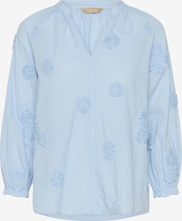 Chemisier 'CUClover' CULTURE en bleu : devant