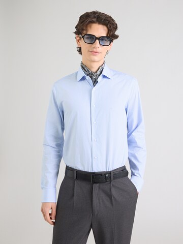 Michael Kors Regular Fit Hemd in Blau: Vorderseite