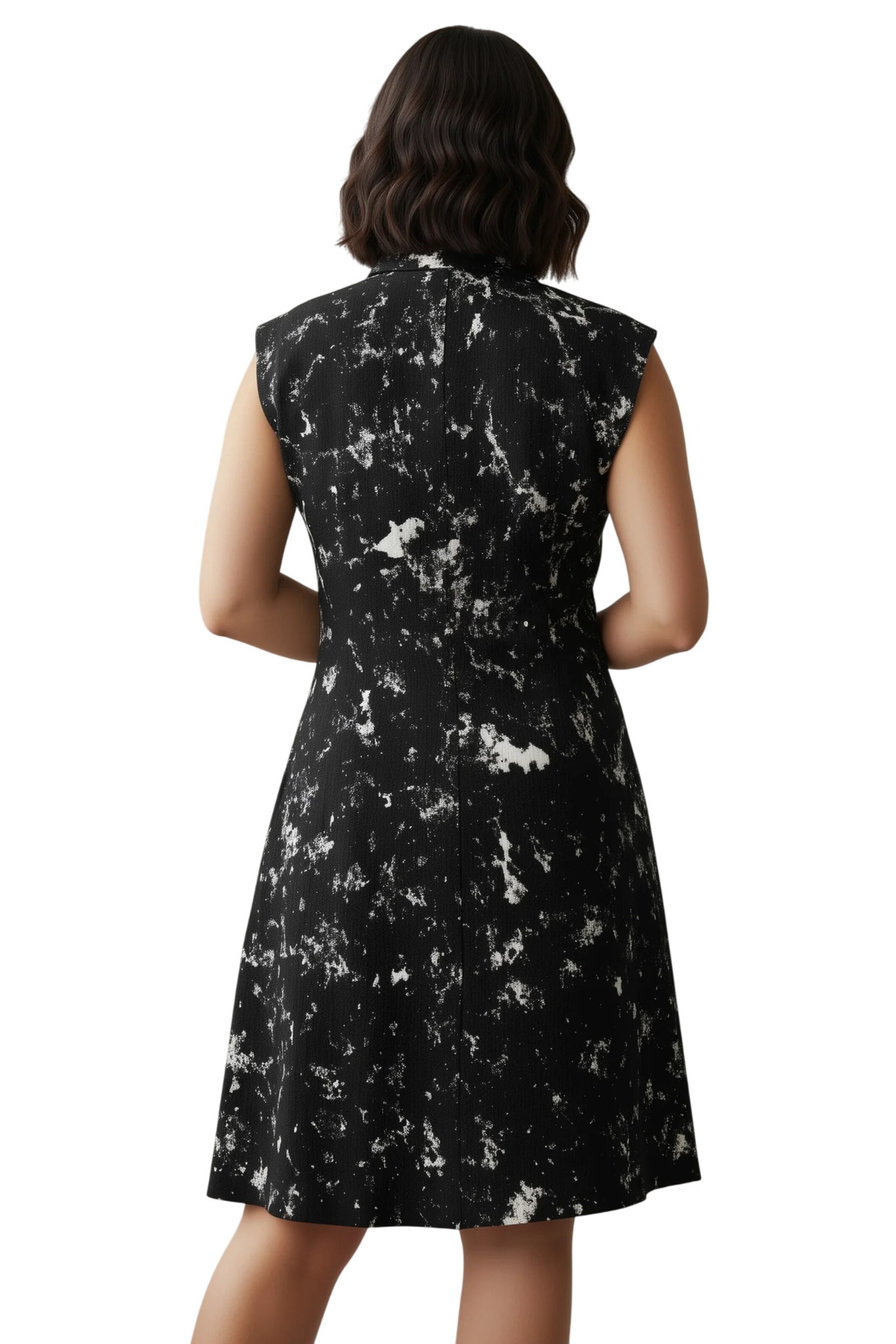 Shape Of You Blousejurk in Zwart