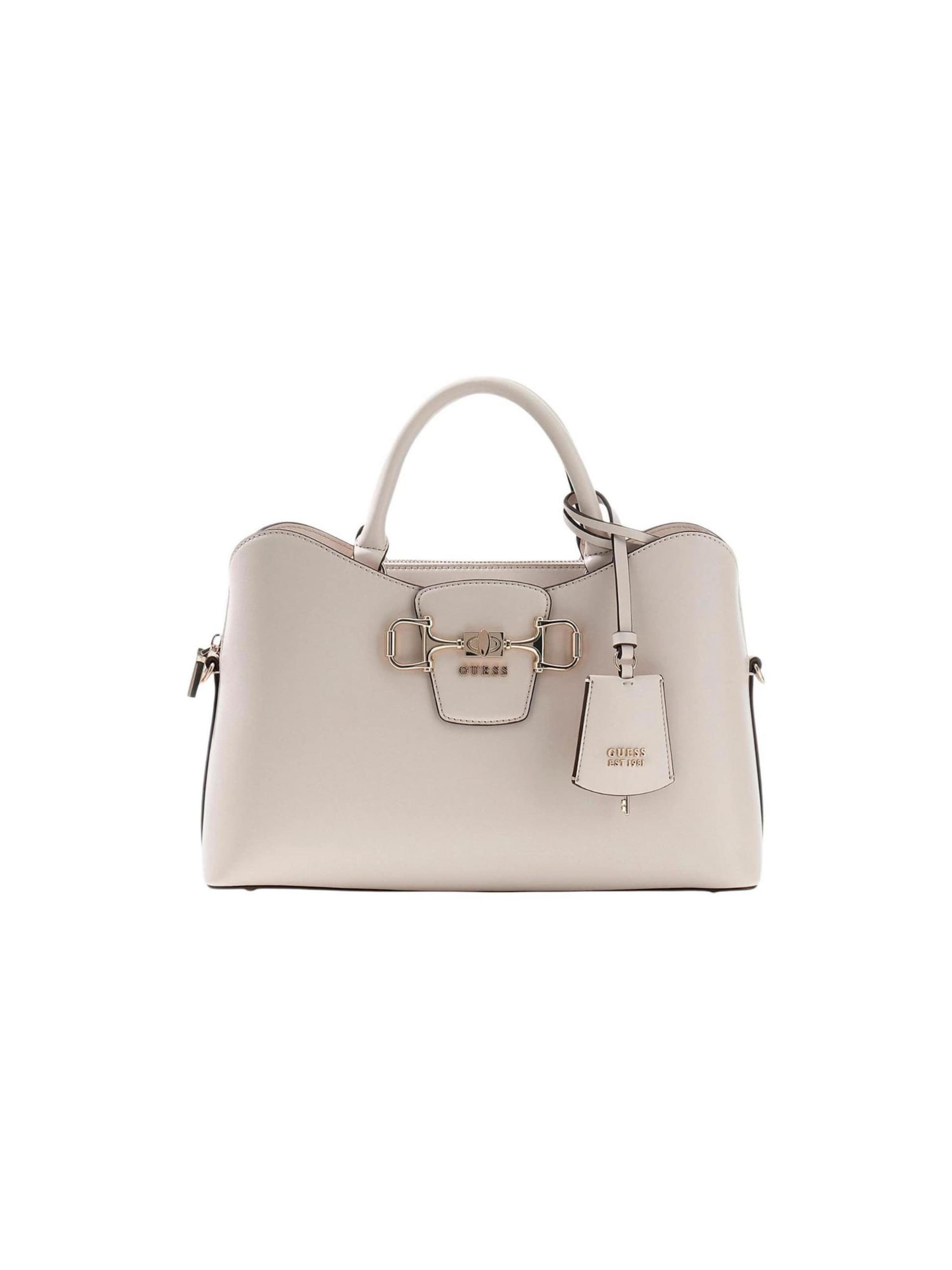GUESS - Bolso de mano 'JANIE GIRLFRIEND SATCHEL HWVG99 10060' en rosa