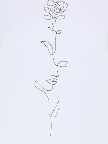 Maglietta 'FRGALI' di Fransa in bianco