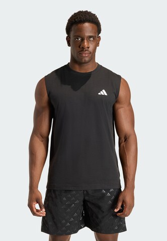 ADIDAS PERFORMANCE Performance shirt 'Essentials Feelready' in Black: front