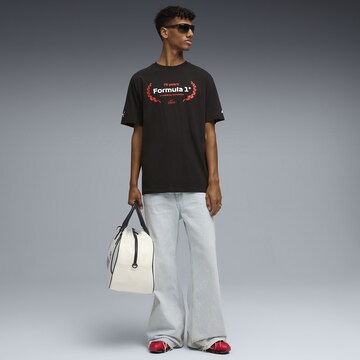 PUMA T-Shirt 'F1® Essentials' in Schwarz