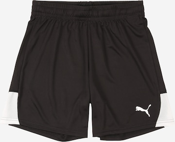 PUMA - Calças de desporto 'TeamLIGA26' em preto: frente