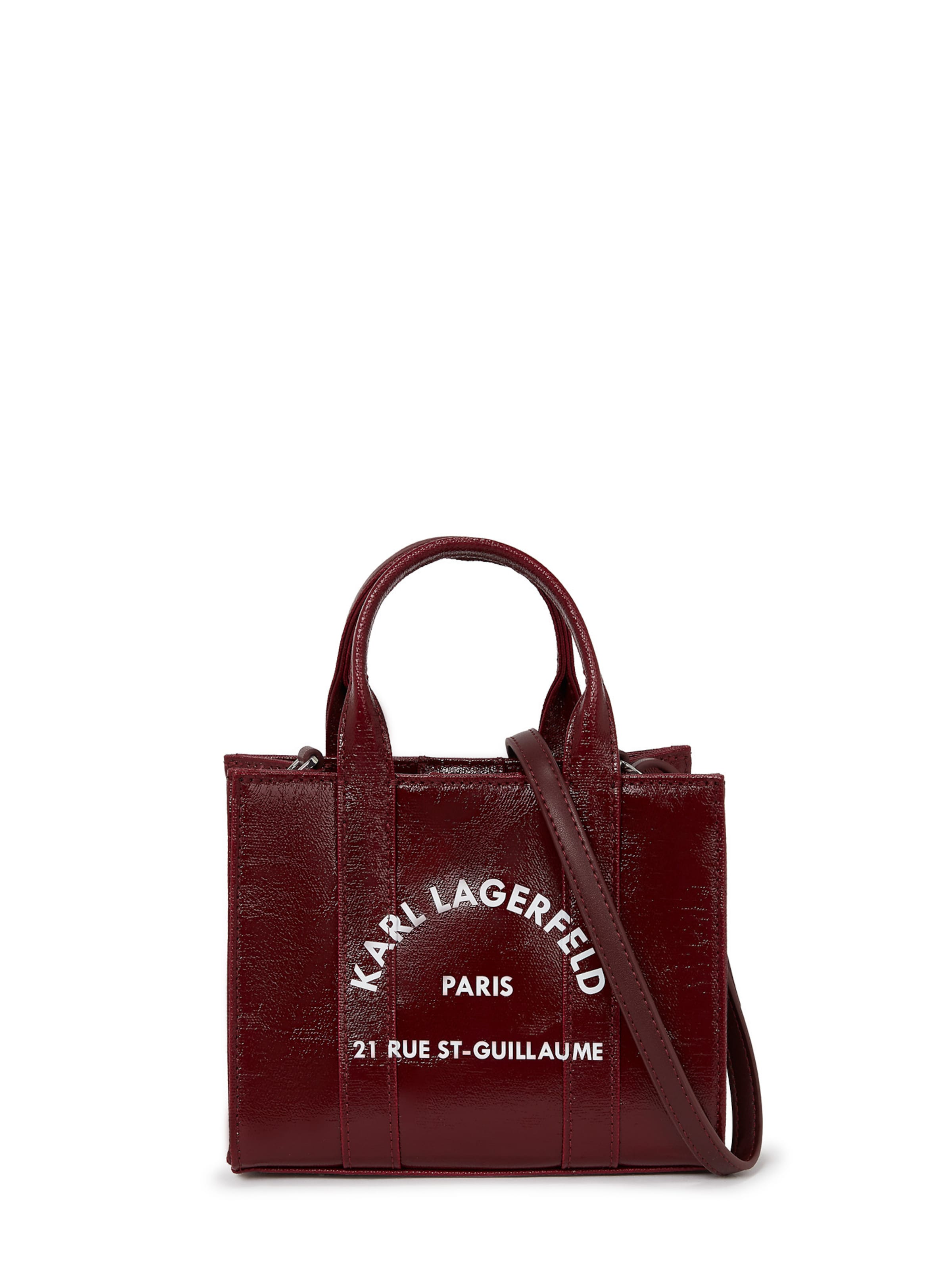 Karl Lagerfeld Shopper &#x27;Rue St-Guillaume&#x27; in Rood: voorkant