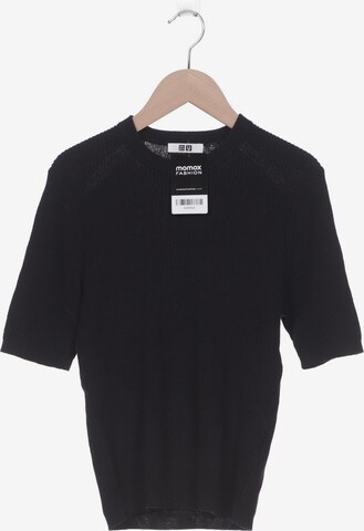 UNIQLO Pullover M in Schwarz: predná strana