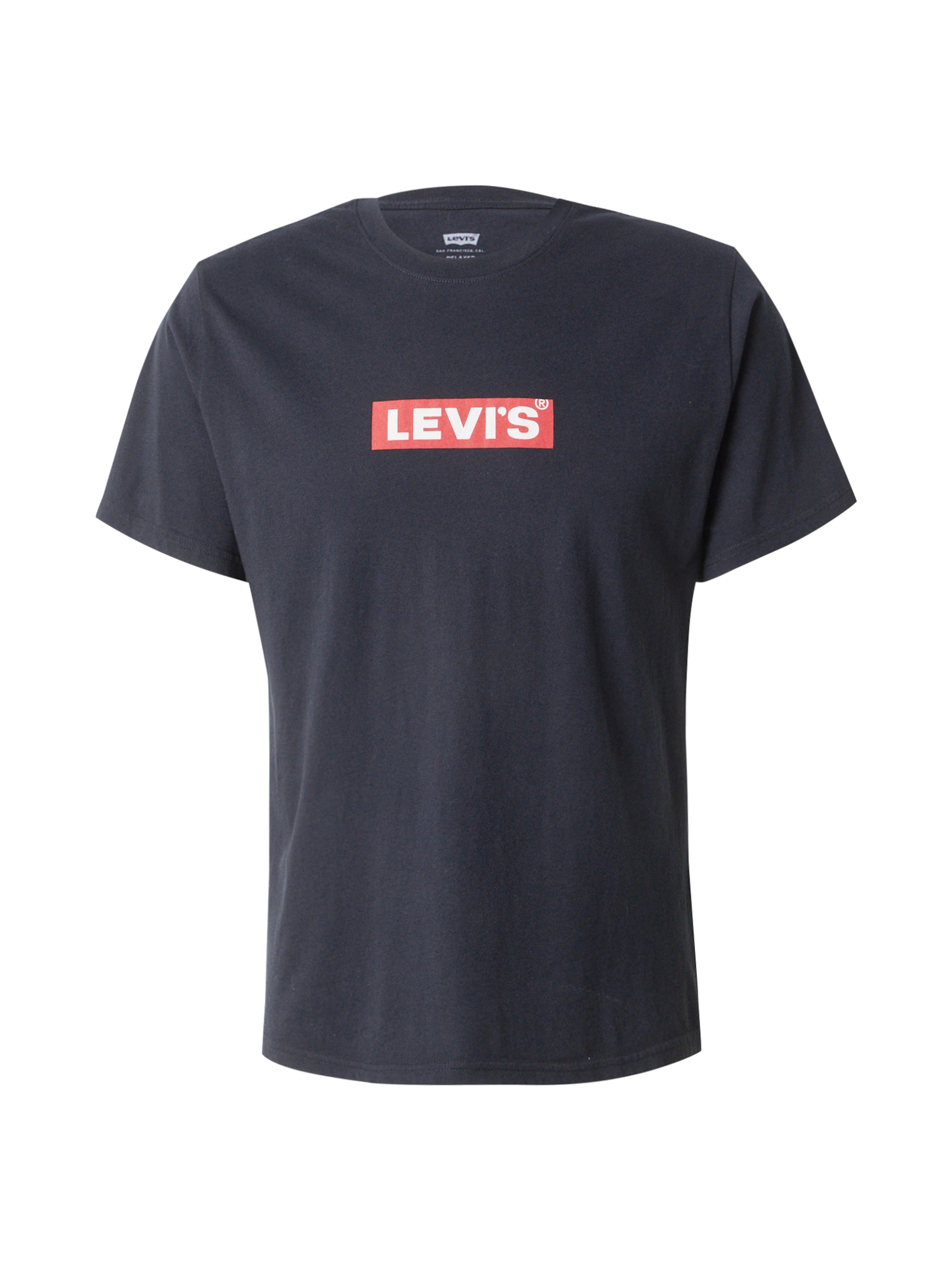 Tricou 'Relaxed Fit Tee' de la LEVI'S ® pe negru: față