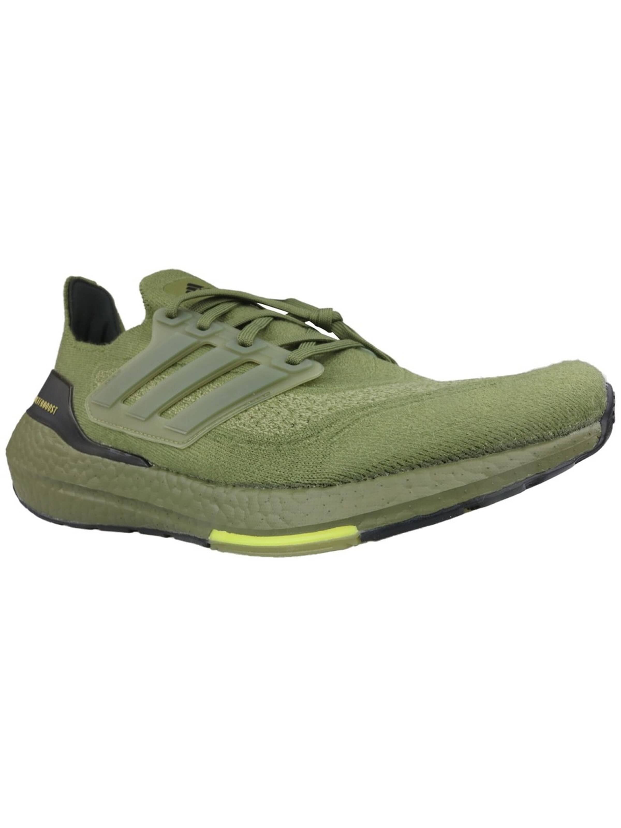 ADIDAS PERFORMANCE Running Shoes 'Adidas Ultra Boost 21 S23876 NEU' in Green: front