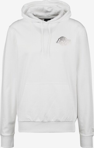 Sweat-shirt NEW ERA en blanc : devant