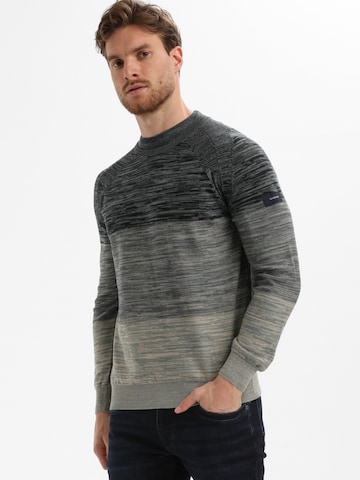 Gabbiano Pullover in Blau: Vorderseite