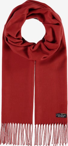 FRAAS Scarf in Red: front