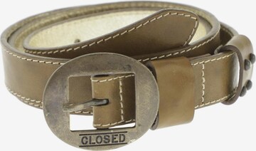 Closed Belt in One size in Brown: front