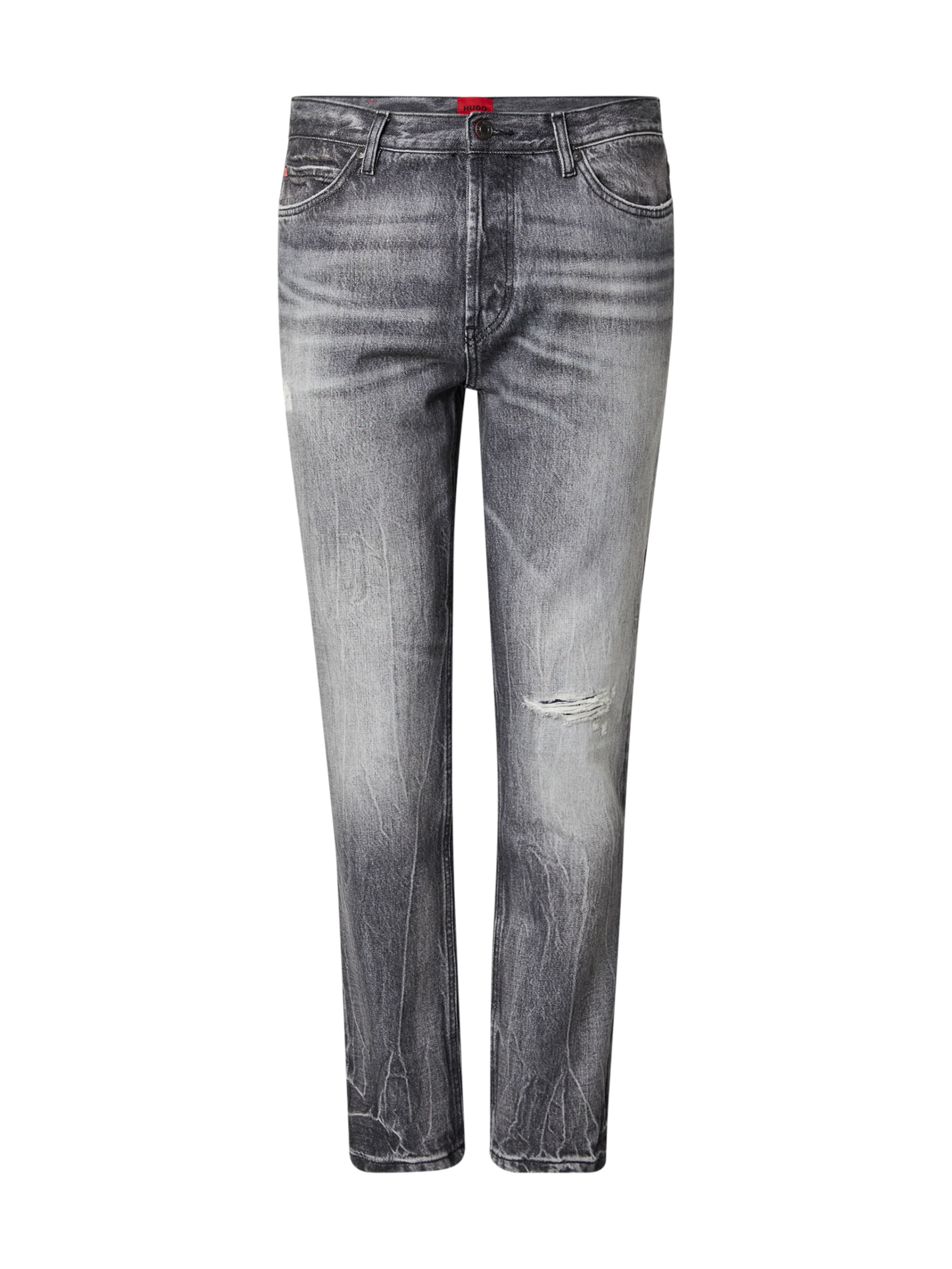 HUGO Обычный Джинсы '634' в Серый: спереди