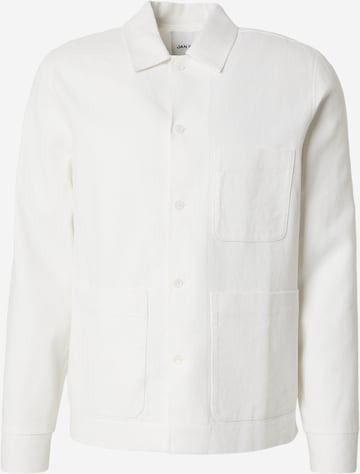 DAN FOX APPARELPrijelazna jakna 'Adrian' - bijela boja: prednji dio