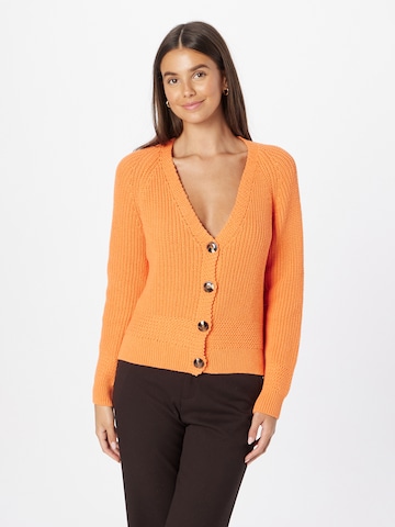 Cardigan 'BELLA' ONLY en orange : devant