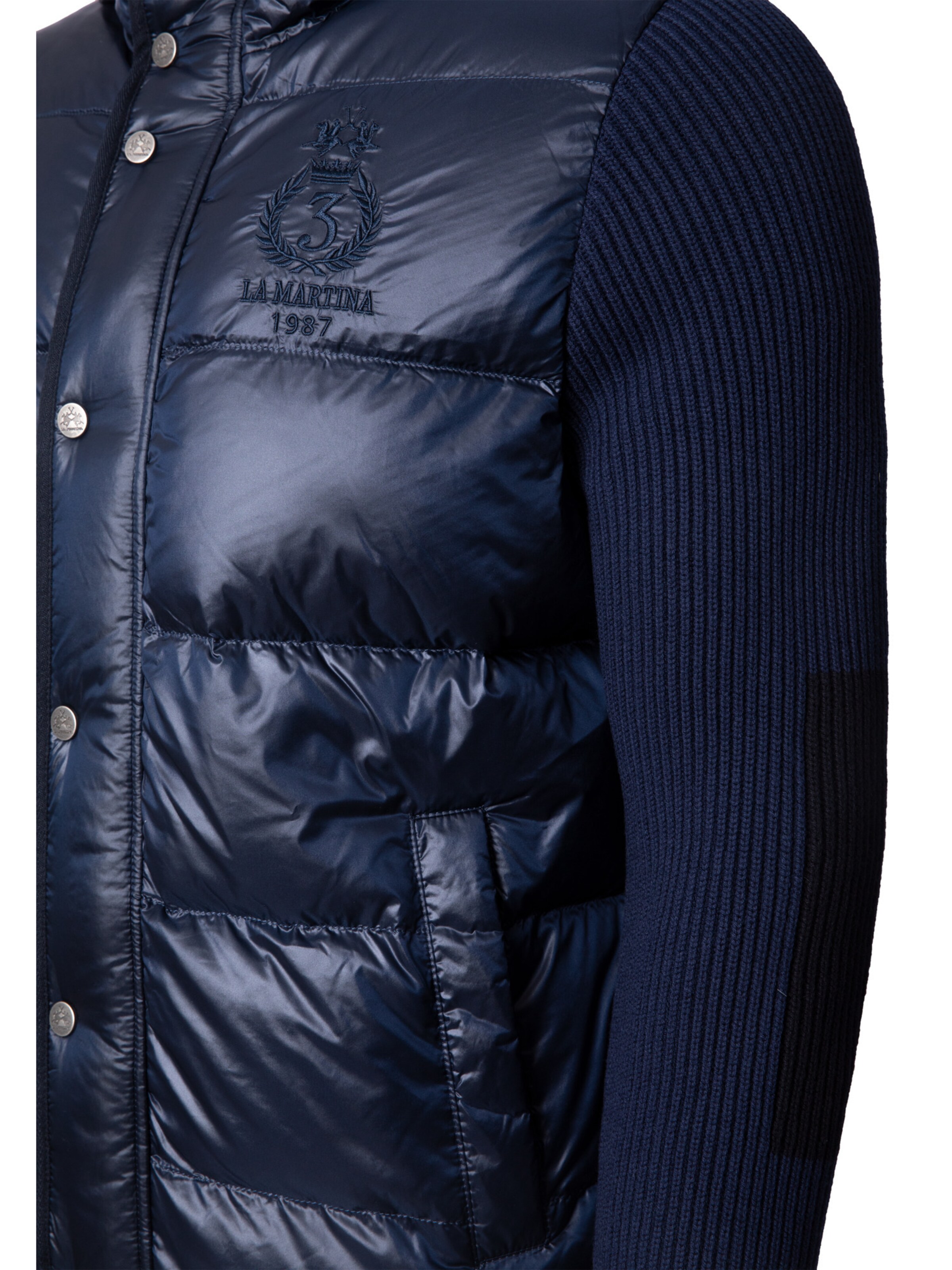 La Martina - Casaco de inverno 'MBO012' em azul