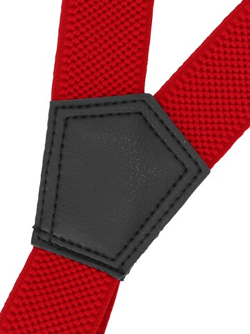 Fabio Farini Suspenders in Red
