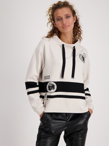 monari Sweatshirt i hvit: forside