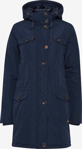 Oxmo Winter Parka 'Tala' in Blue: front