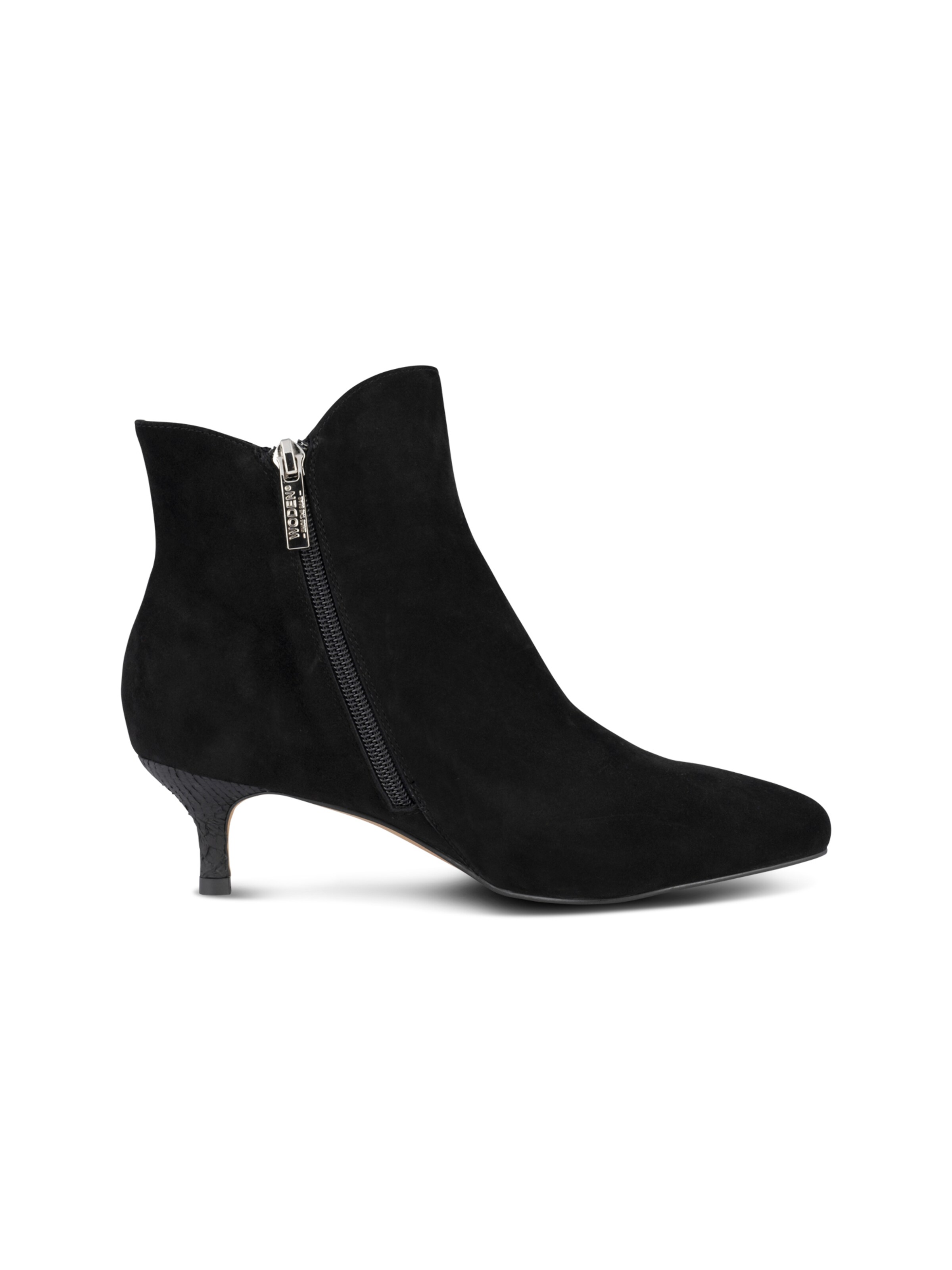 WODEN Ankelstøvler 'Saga' i sort