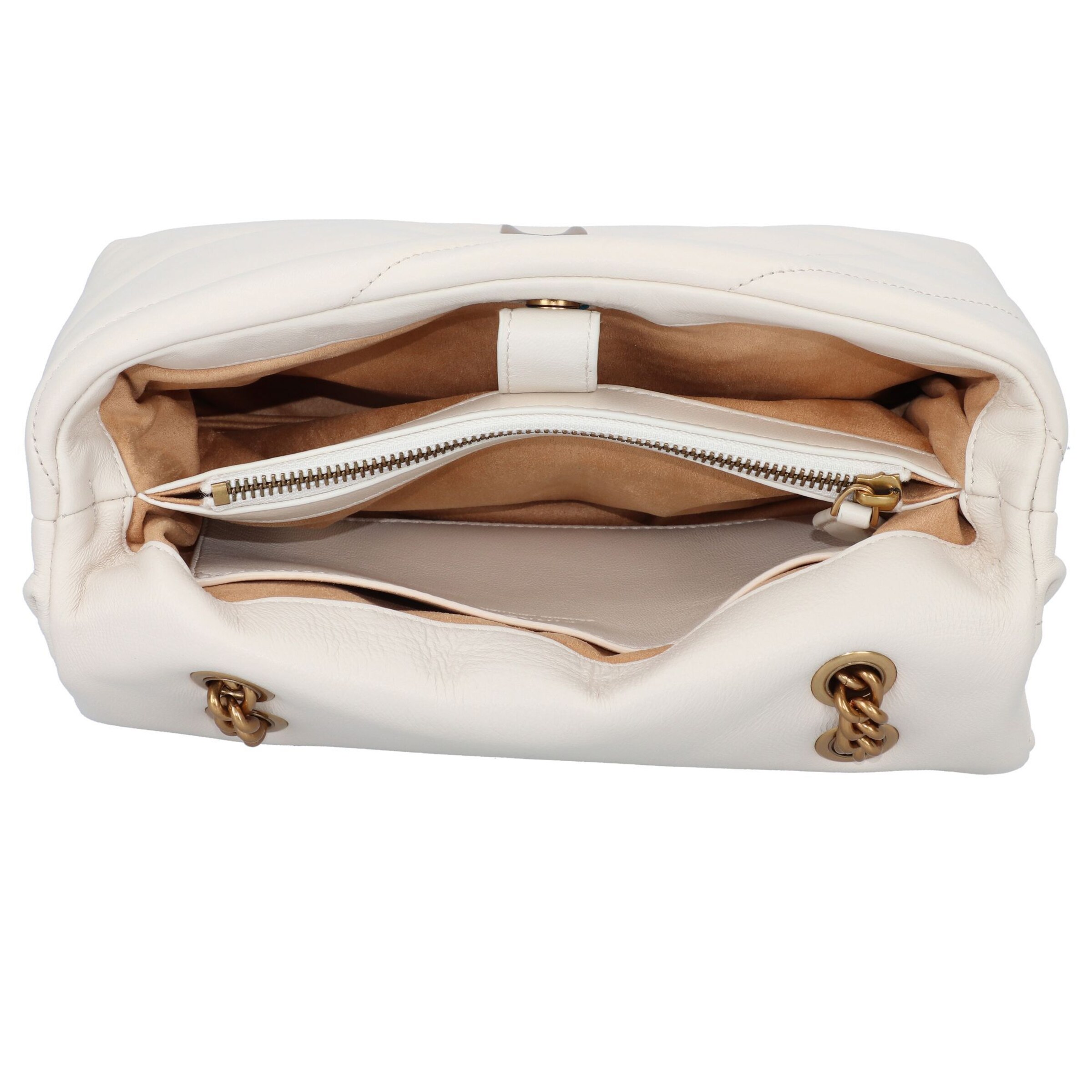 Borsa a tracolla 'Love Classic' di PINKO in bianco