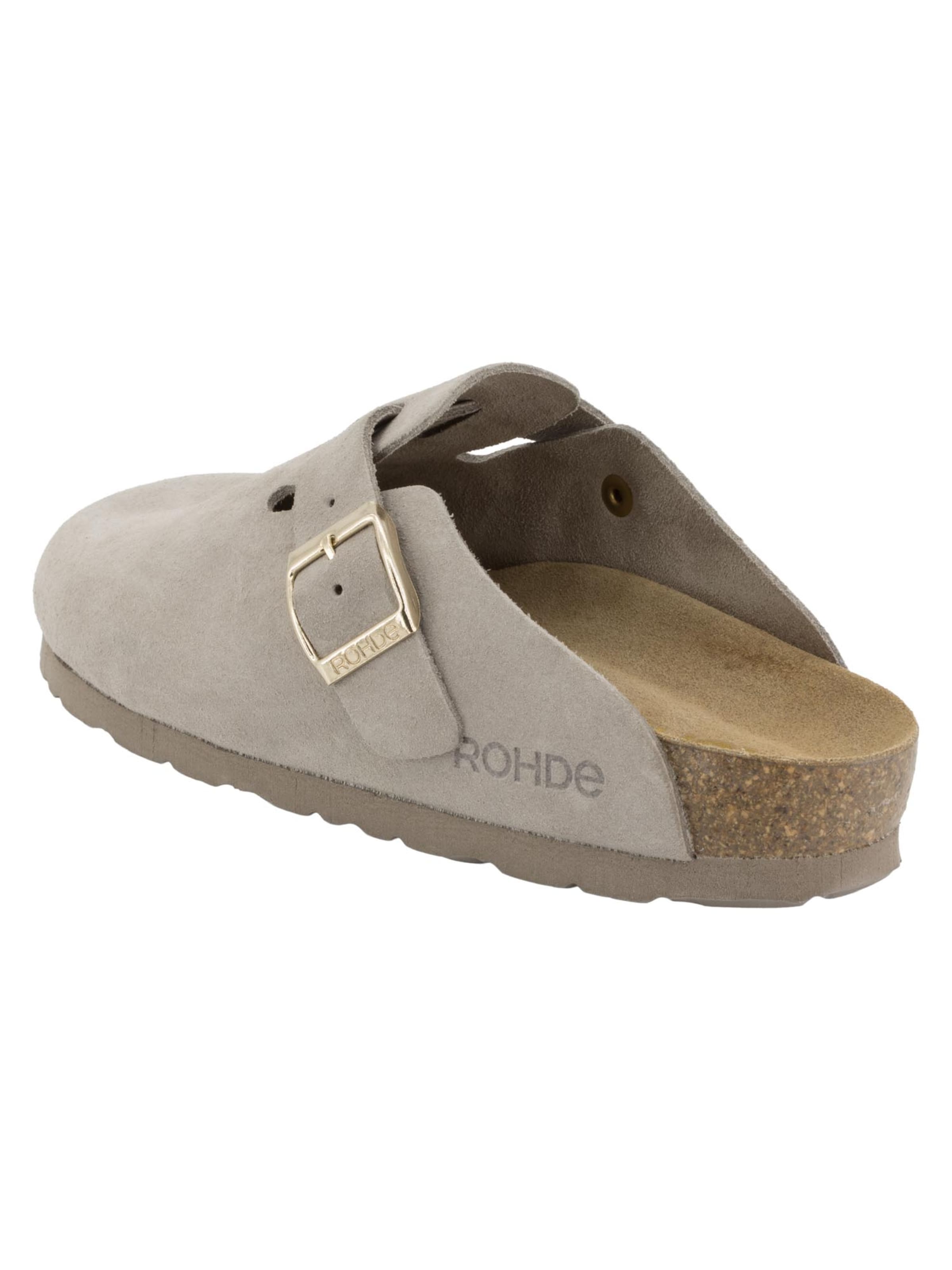 Clogs 'Alba' di ROHDE in beige