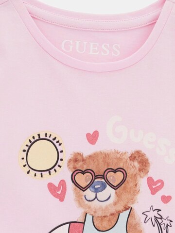 GUESS KIDS - Camiseta 'BATWING SS T-SHIRT' en rosa