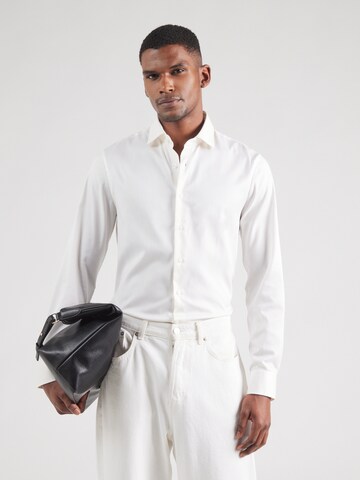 Michael Kors Regular Fit Hemd in Weiß: Vorderseite