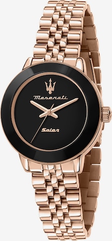 Maserati Uhr in Gold: predná strana