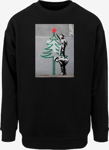 Sweat-shirt Merchcode en noir : devant