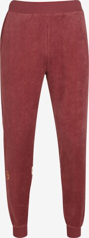 Tapered Pantaloni sportivi 'Orion' di Sergio Tacchini in rosso: frontale