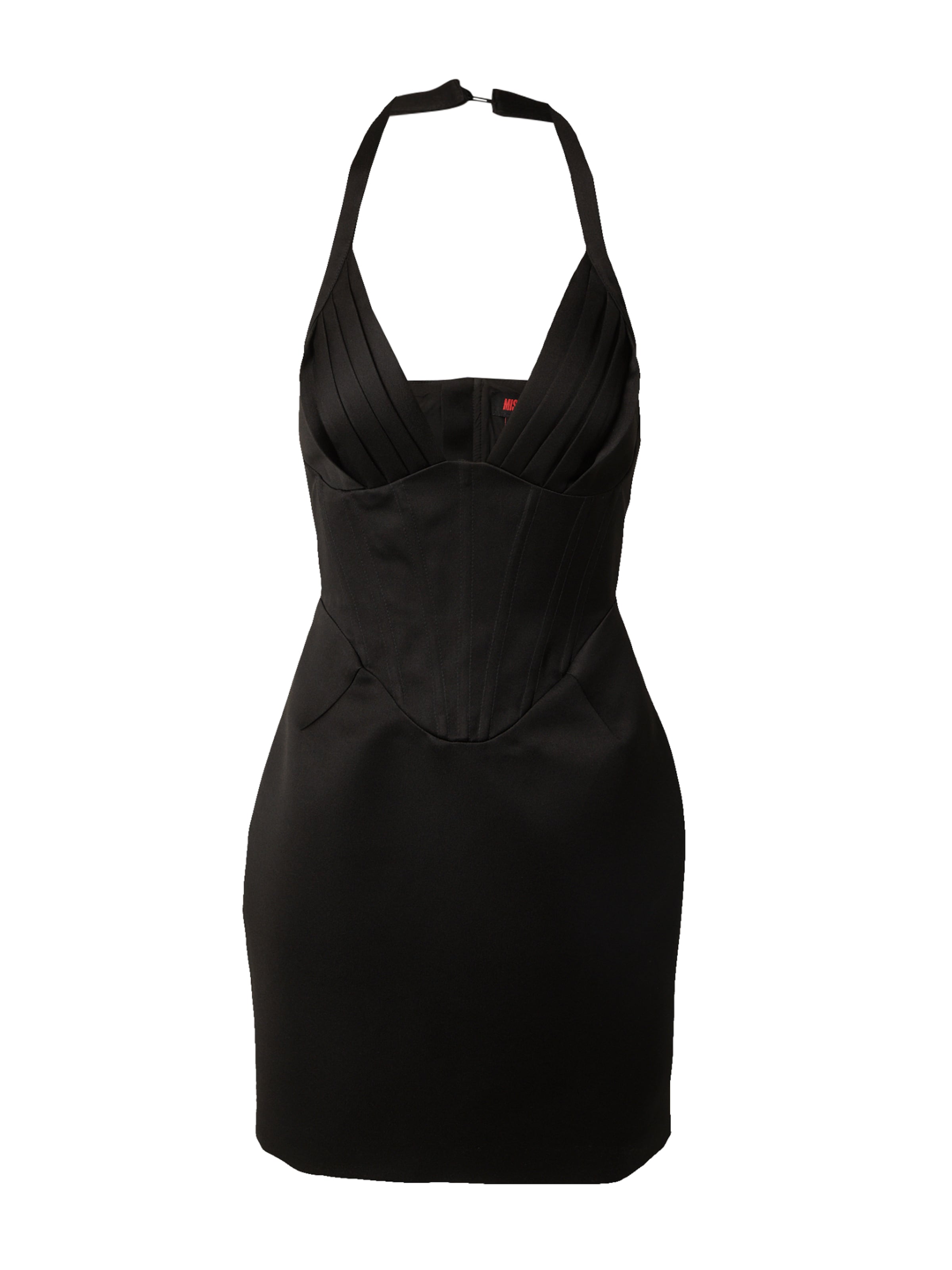 Misspap Dress in Black: front