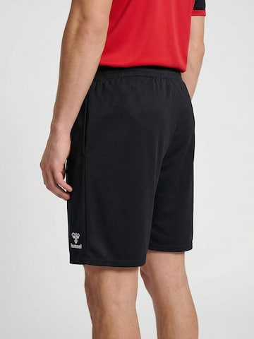 Regular Pantalon de sport 'Essential' Hummel en noir