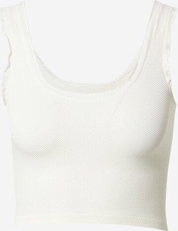 ONLY Undershirt 'ANDREA' in White: front
