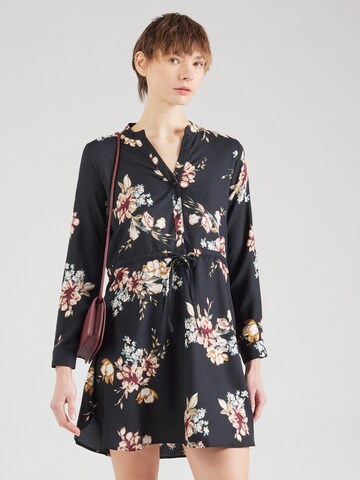 Robe-chemise 'ONLCORY' ONLY en noir : devant