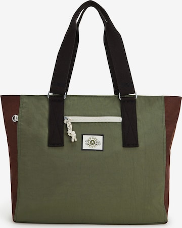 KIPLING Nákupní taška 'Jodi' – zelená: přední strana