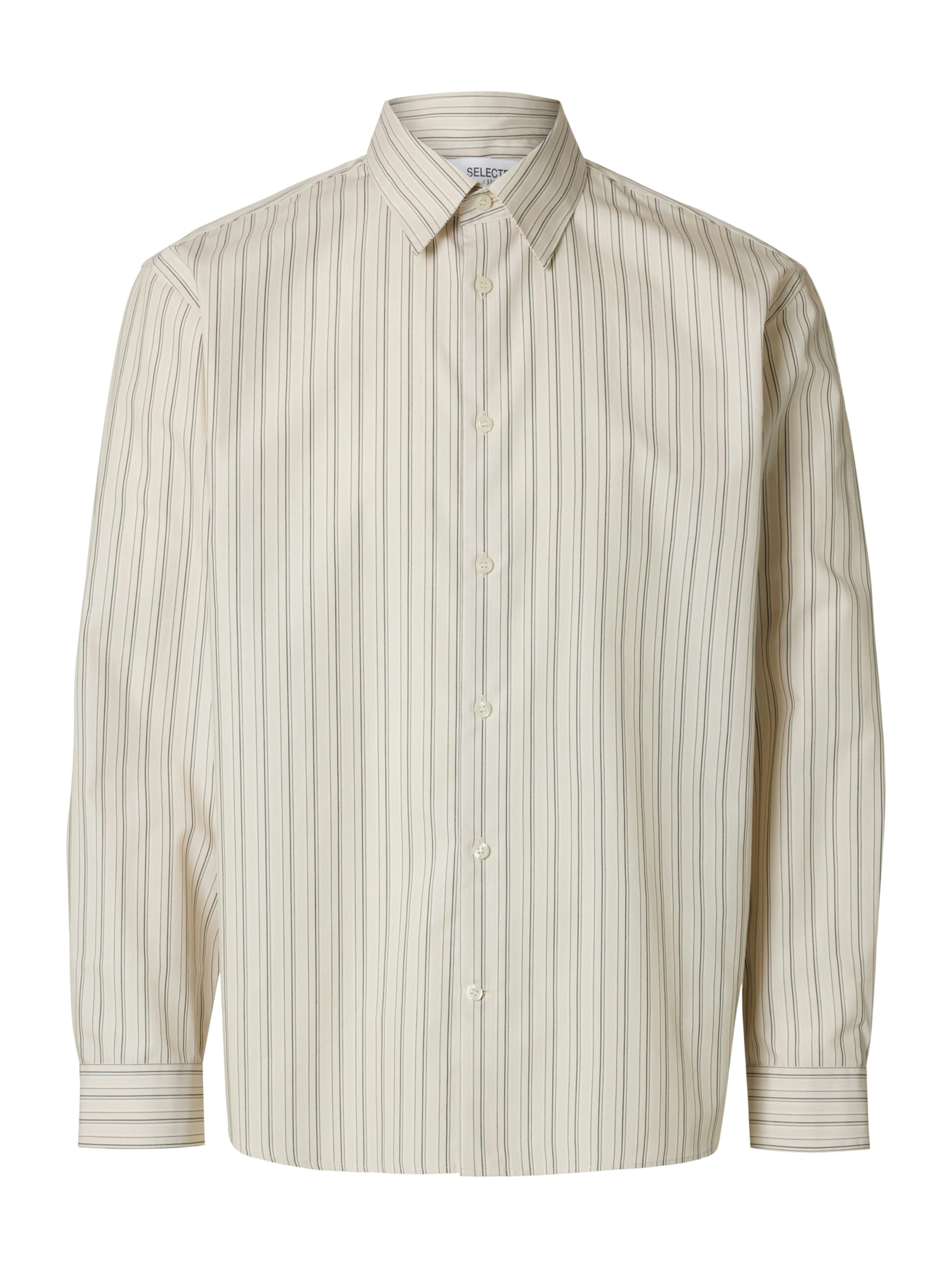 SELECTED Comfort Fit Skjorte 'SLHBen' i beige: forside