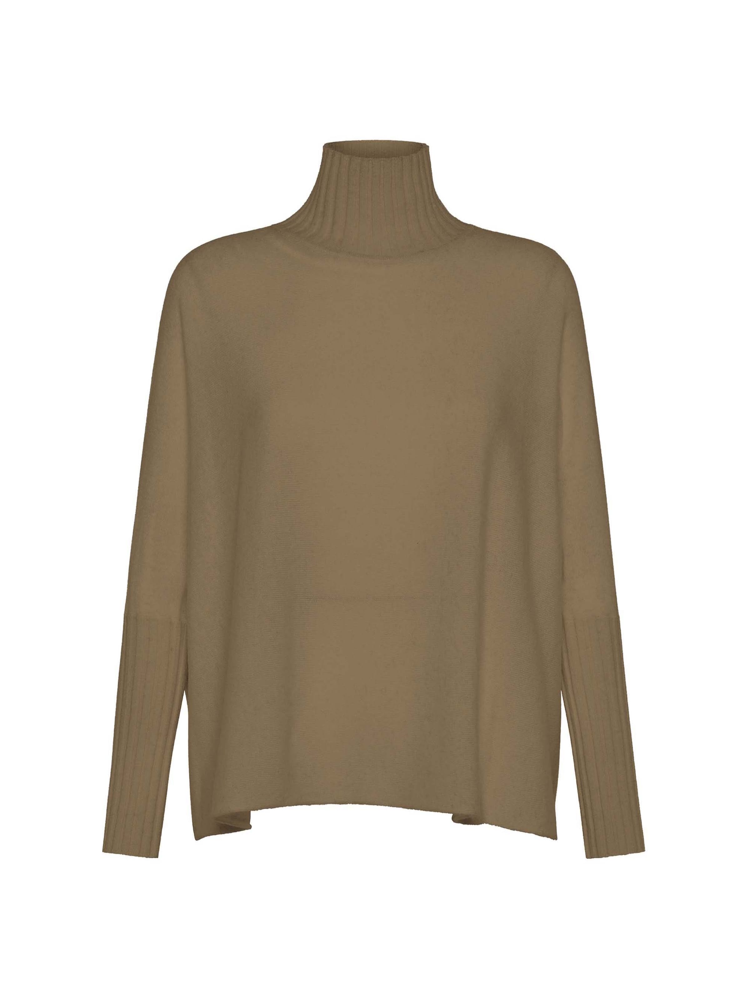 Pull-over DEHA en marron : devant
