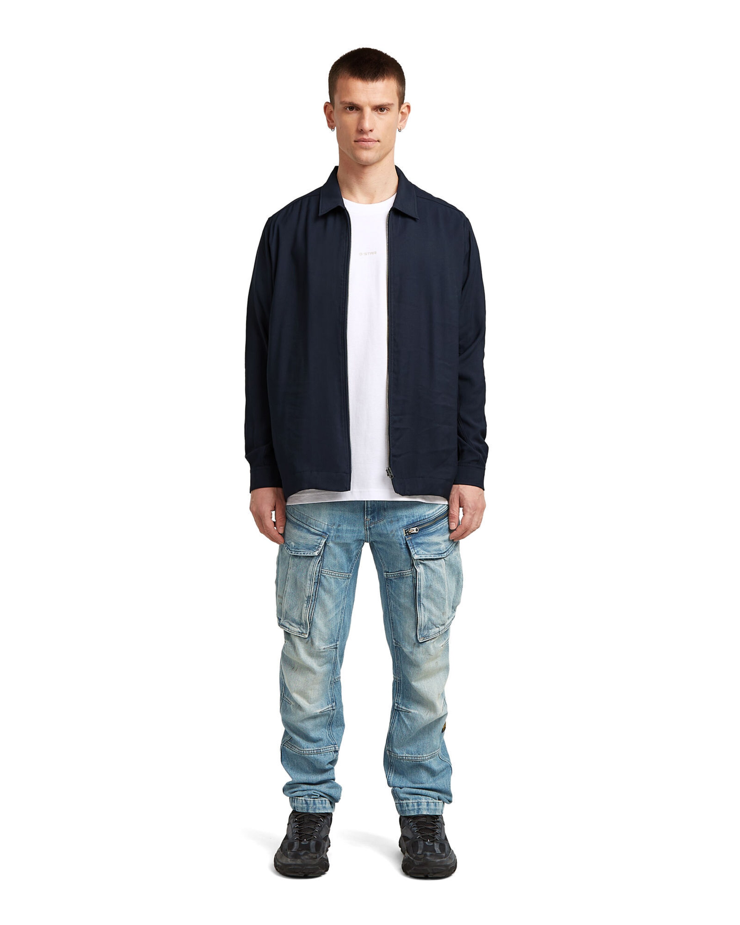 G-STAR Tussenjas in Blauw