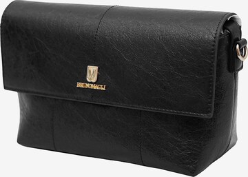 Borsa a spalla 'Borsa a Spalla Donna Bruno Magli Alba Mini Baguette Eco-Pelle' di Bruno Magli in nero: frontale