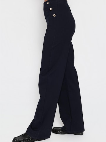SASSYCLASSY Slimfit Hose‌‌‌‌ in Blau