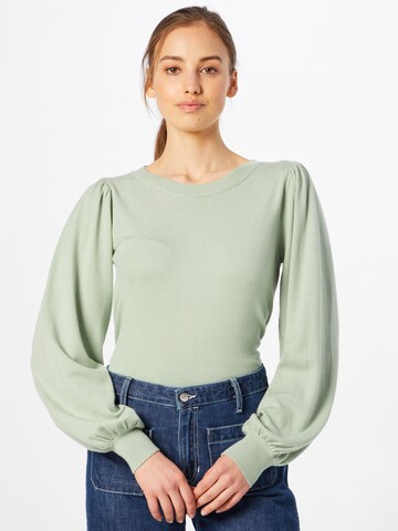 MSCH COPENHAGEN Sweater 'Tamana Rachelle' in Green: front