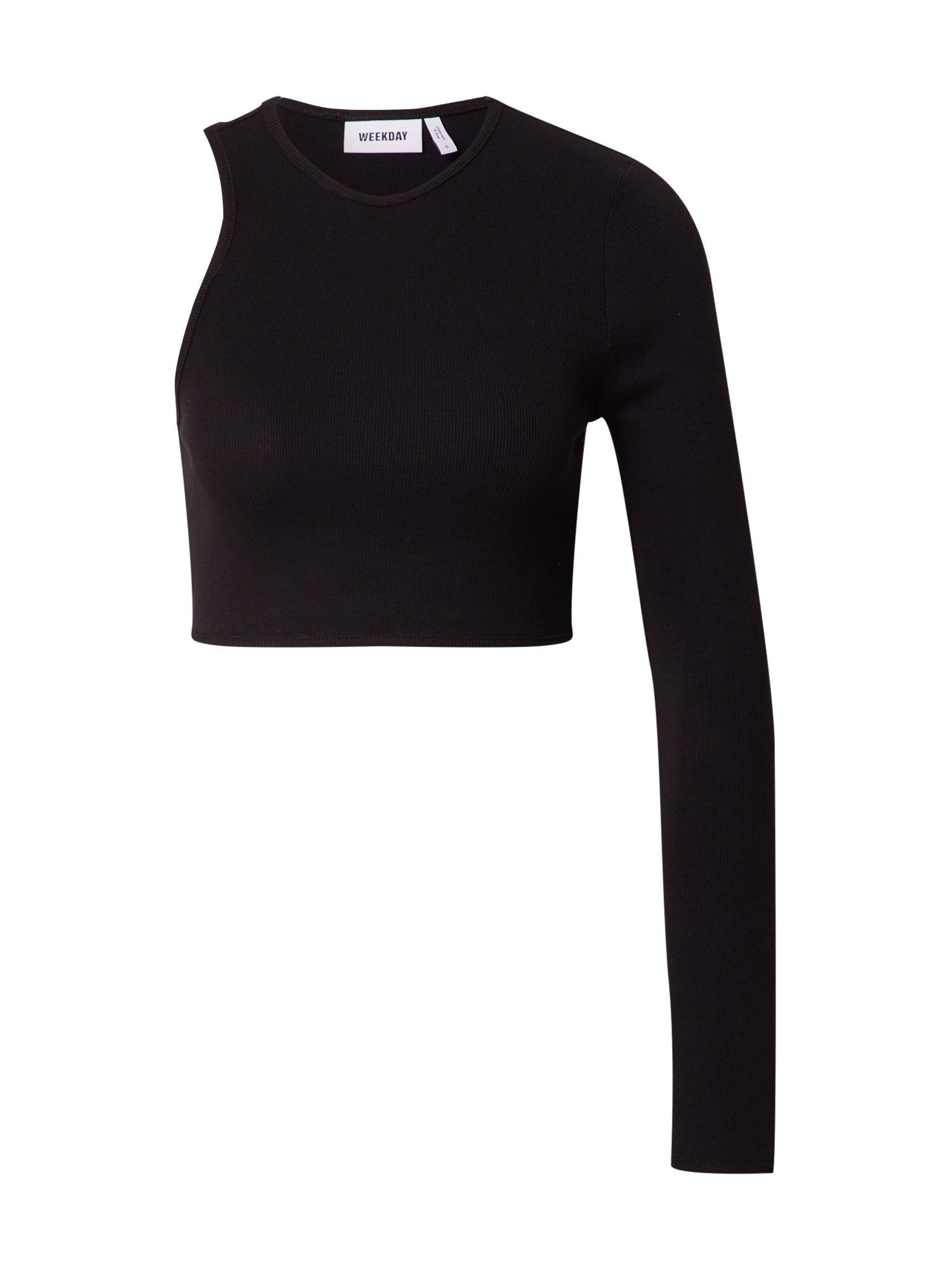 Kobiety sWCdx WEEKDAY Koszulka Leonie w kolorze Czarnym 